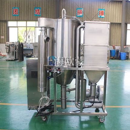 小型的壓力式噴霧干燥機設計緊湊，無需附屬設備